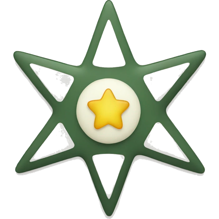 Six pointed star  emoji