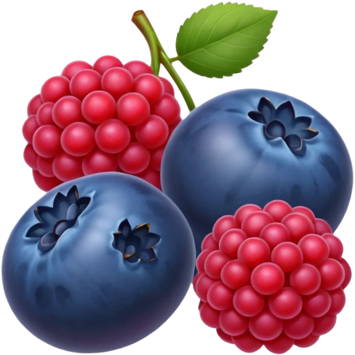 Mirtilli e Lamponi emoji