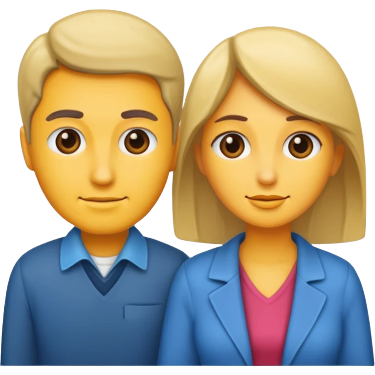a man and a woman emoji