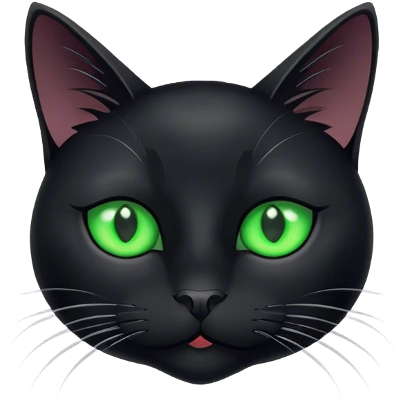 Black cat emoji