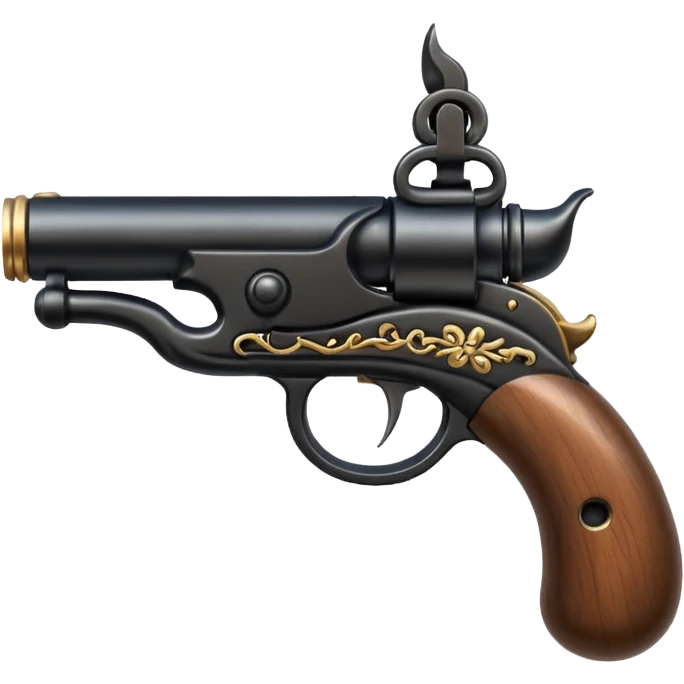 flintlock pistol emoji