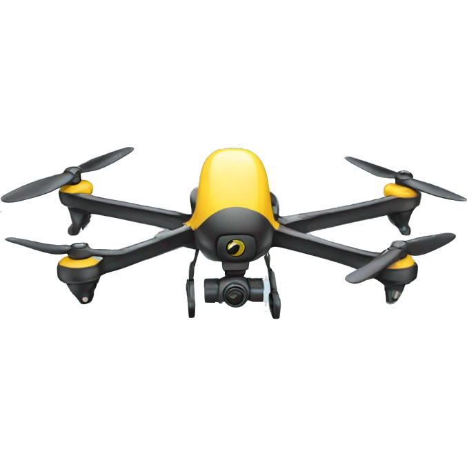 Drone with sunglasses emoji
