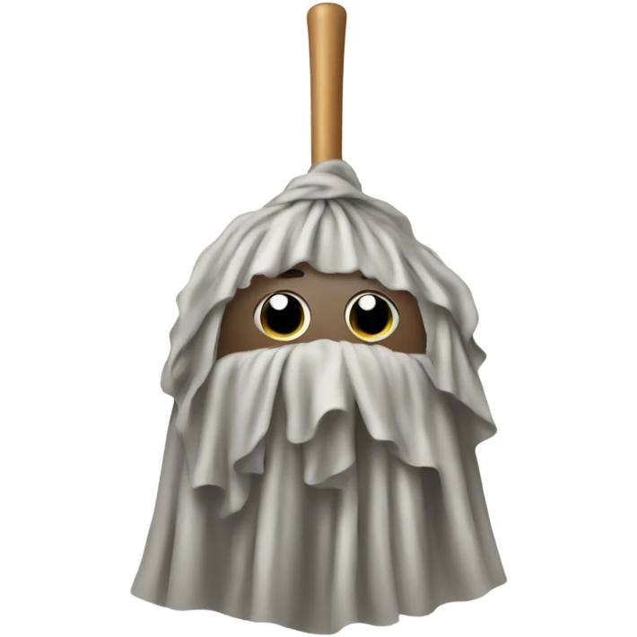 Mop with cape  emoji