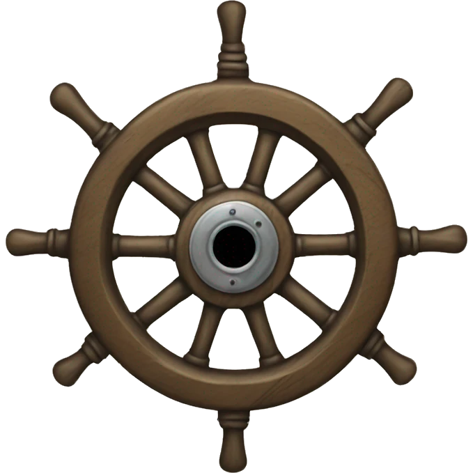 pirate boat wheel emoji