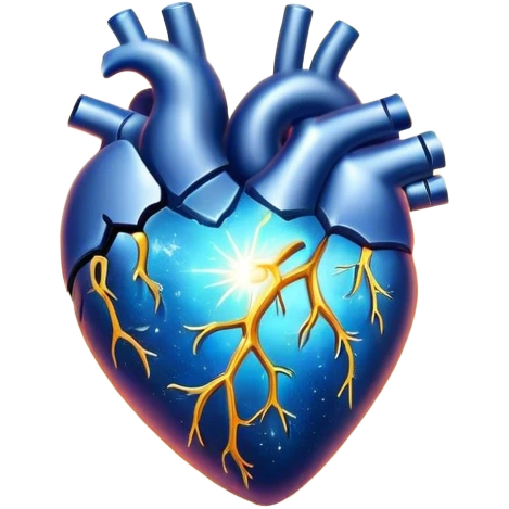 The Cosmic Heart emoji
