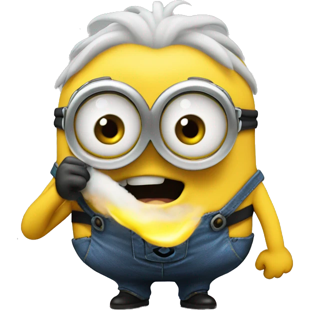 Minion farting emoji