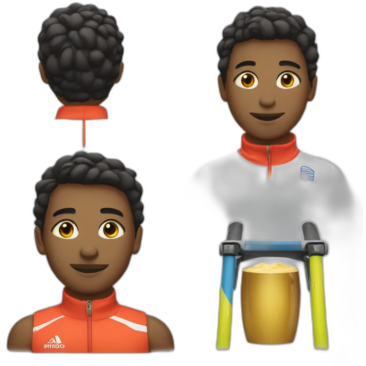 piste athlétisme emoji