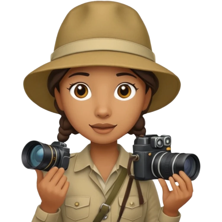 
wild life photographer emoji