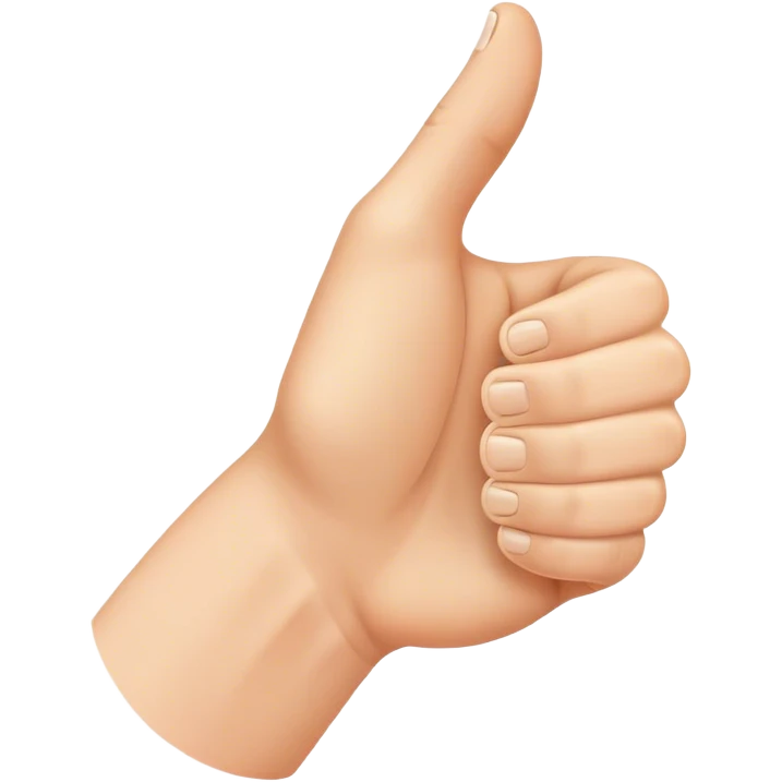 Thumbs up emoji