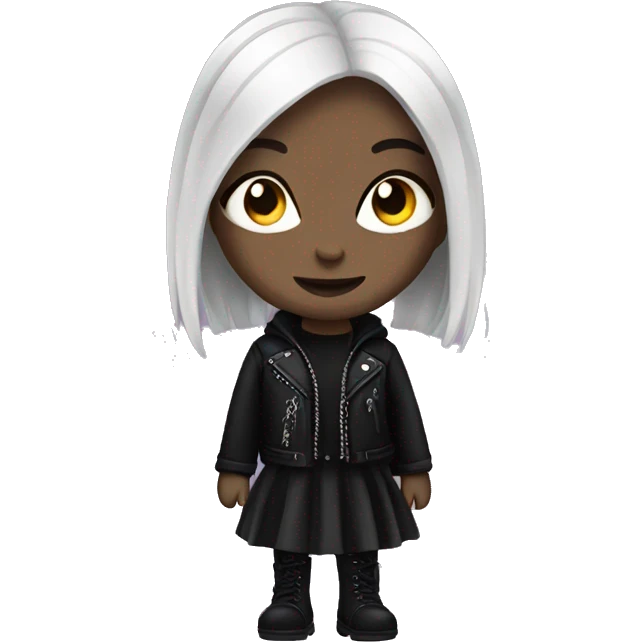 goth girl emoji