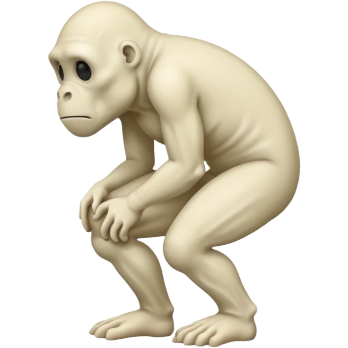Fleshy troglodyte emoji