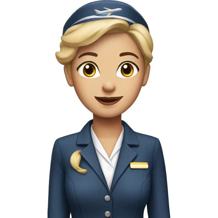flight attendant emoji