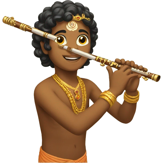 Krishna flute emoji