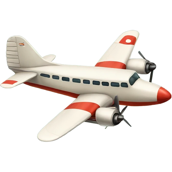 vintage airplane emoji