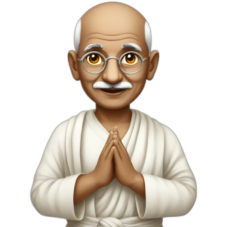 Gandhi ji  emoji