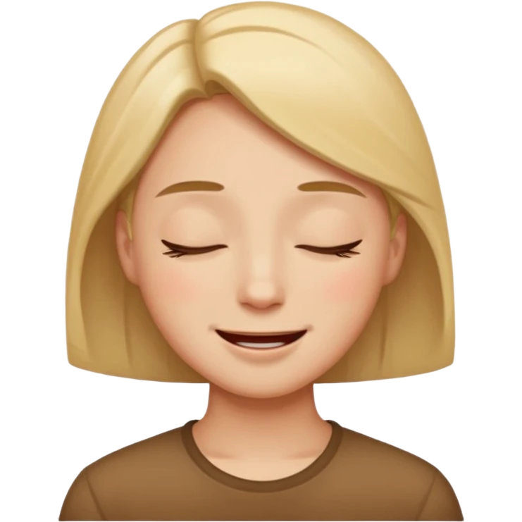 Happy and emotional which is like indescribable emoji