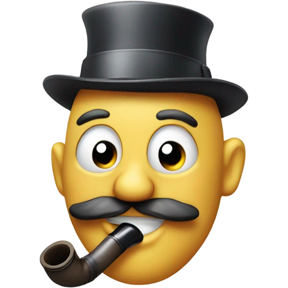 emoji smorking with a pipe emoji