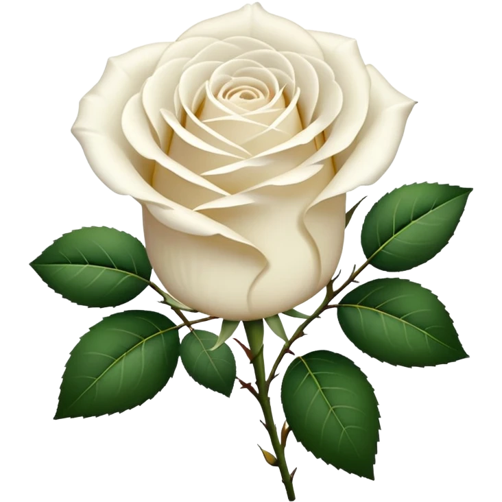 white roses only emoji