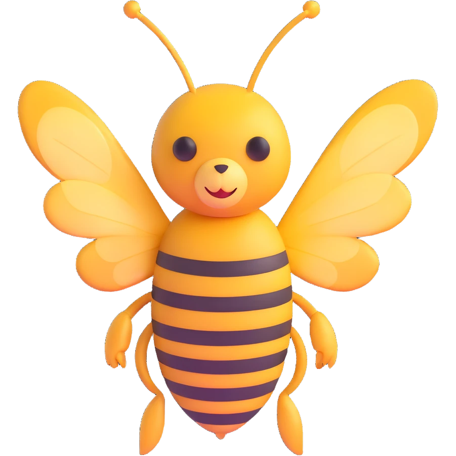 honey bee emoji