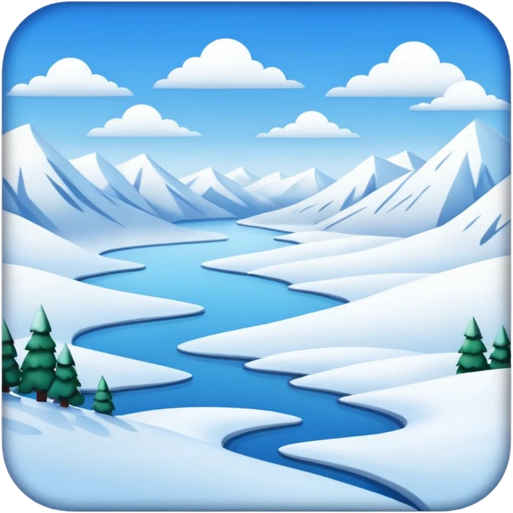Snow season emoji