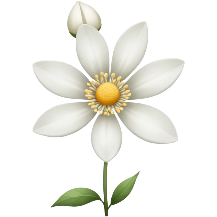 fiorie bianco  emoji