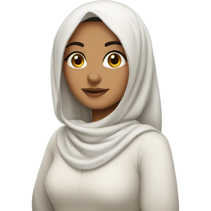 Beautiful arab girl emoji