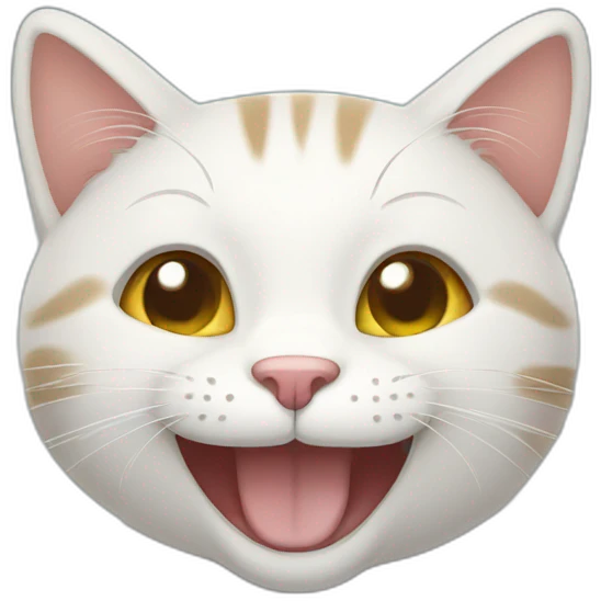 Smiling cat emoji