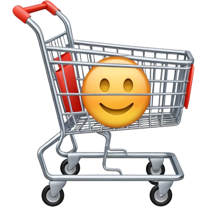 shopping cart emoji
