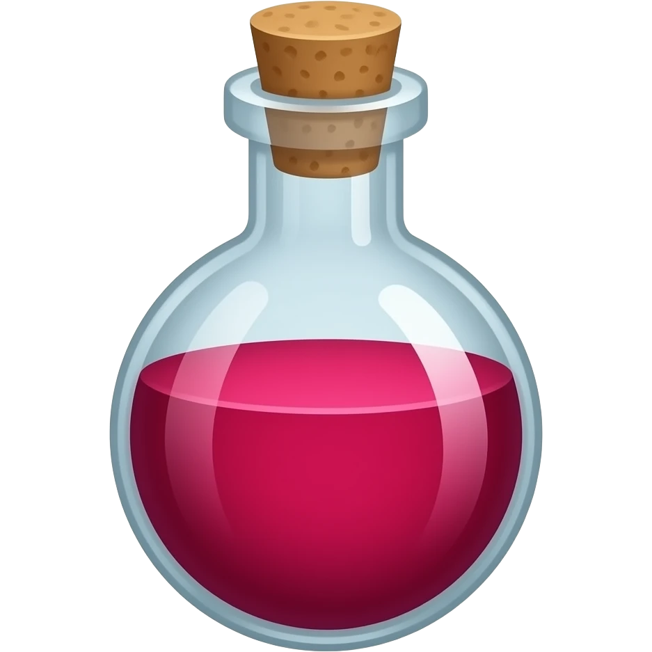 red potion emoji