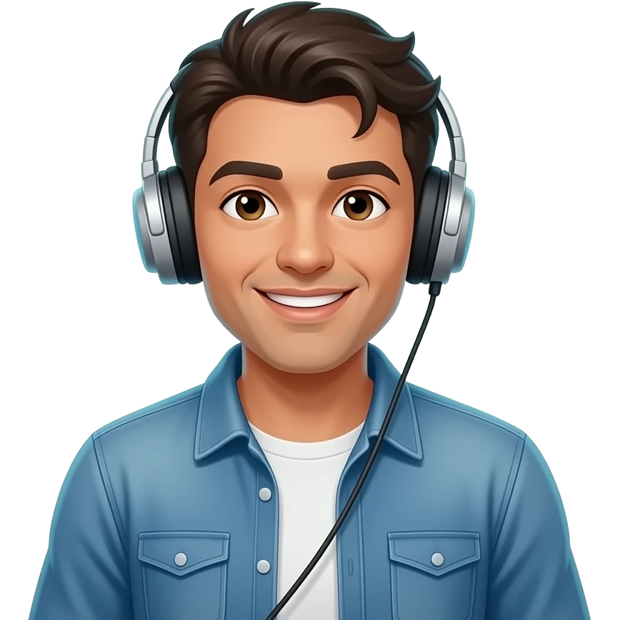 aura que escuche musica emoji