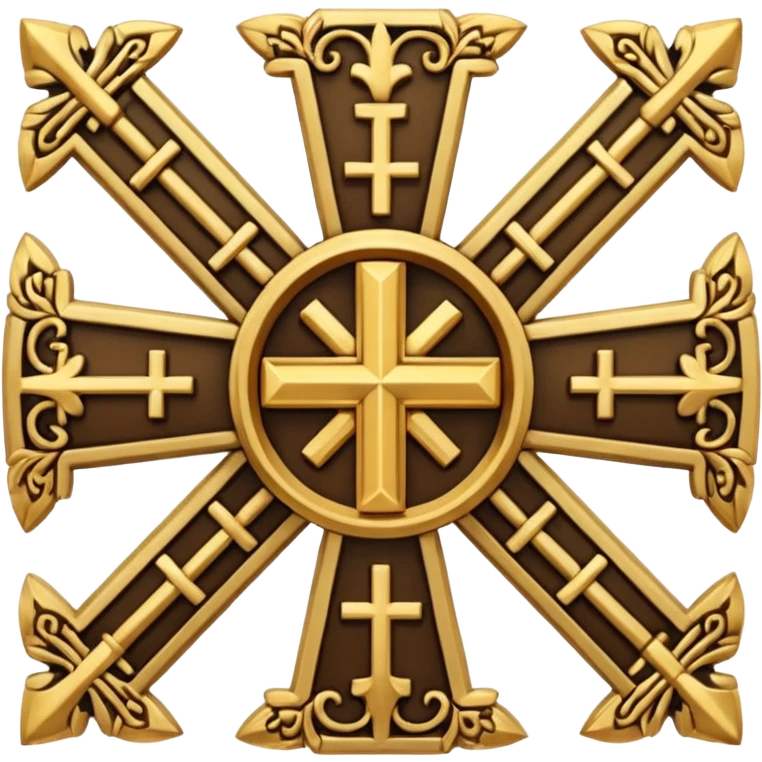 Jerusalem cross emoji