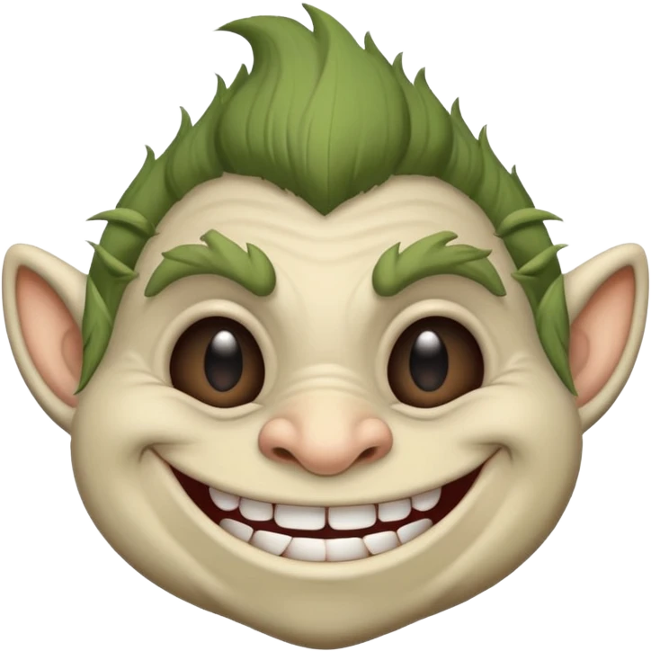Troll face emoji