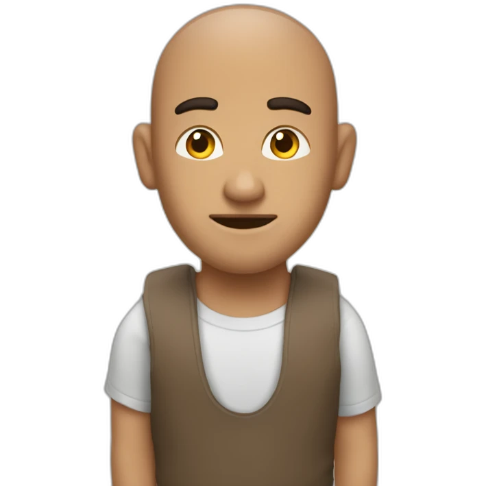 Un mec brun qui toise emoji
