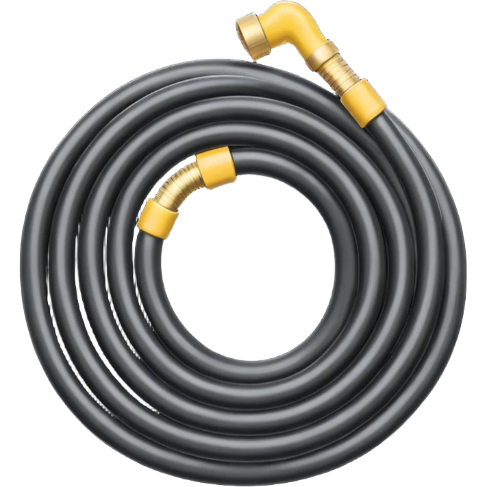A Hose – coiled water hose emoji
