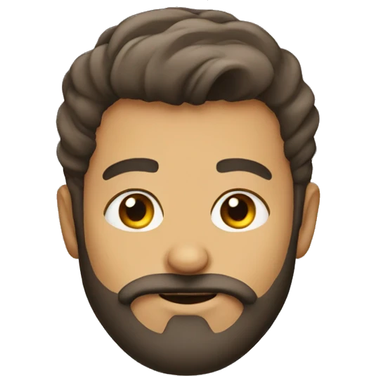 beard man emoji