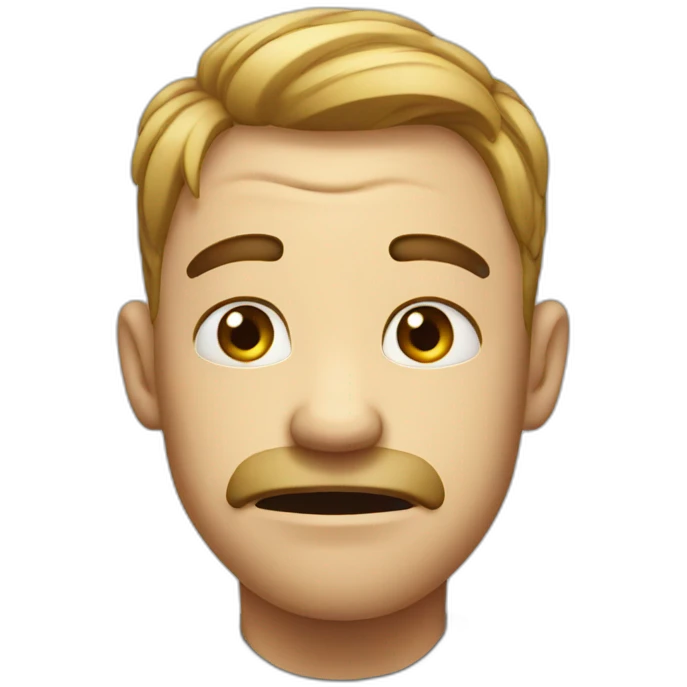 Embarrassed emoji