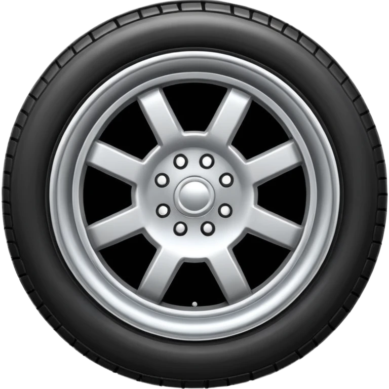 Car wheel  emoji