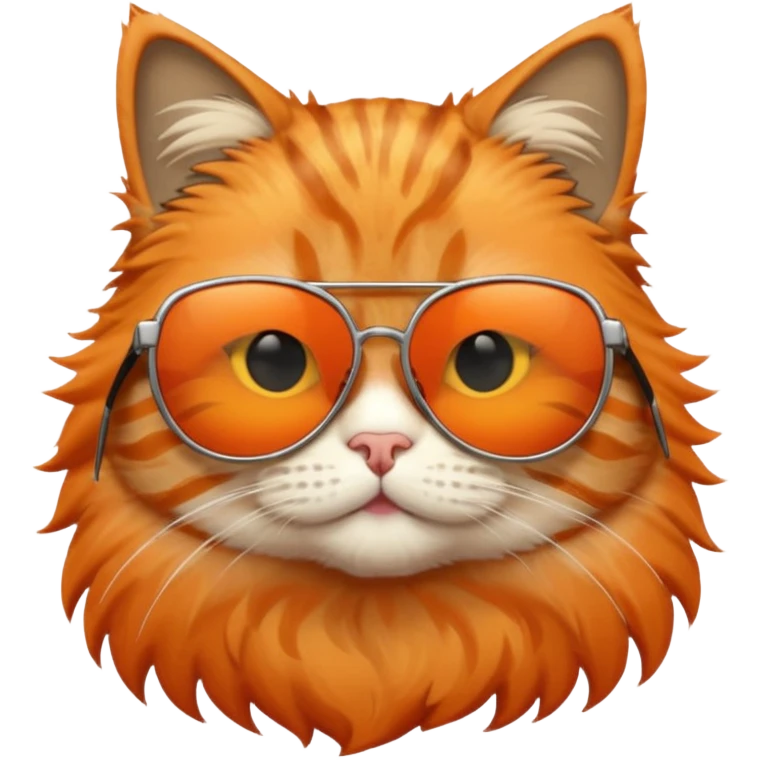 Cat wearing sunglasses emoji