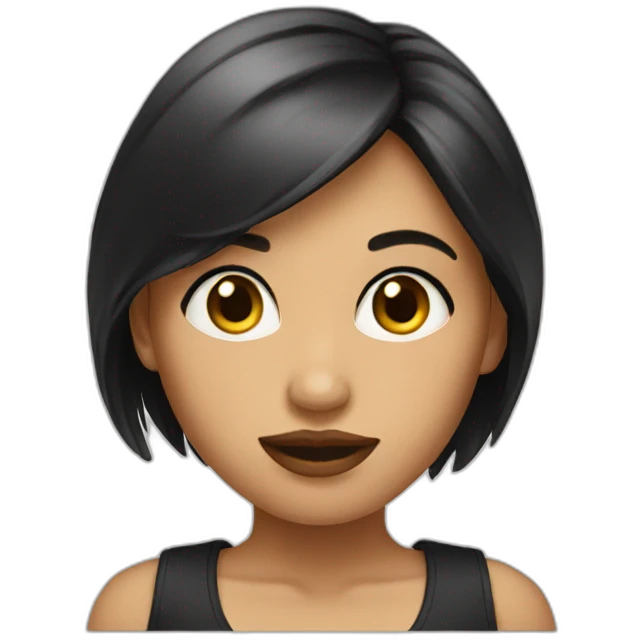 jolie fille emoji