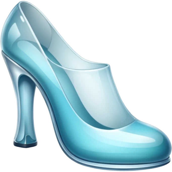 Glass shoe emoji