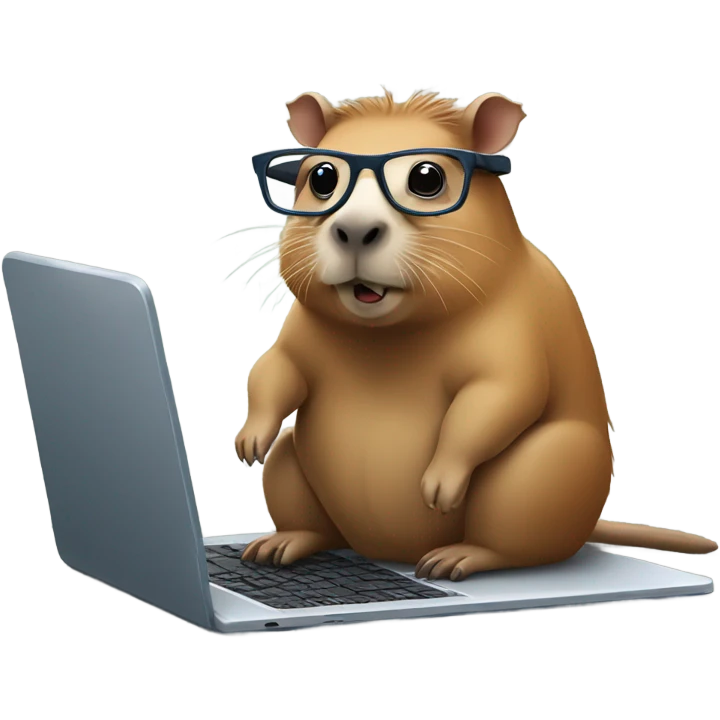 capybara tech genius emoji