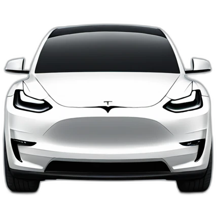 Tesla model y emoji
