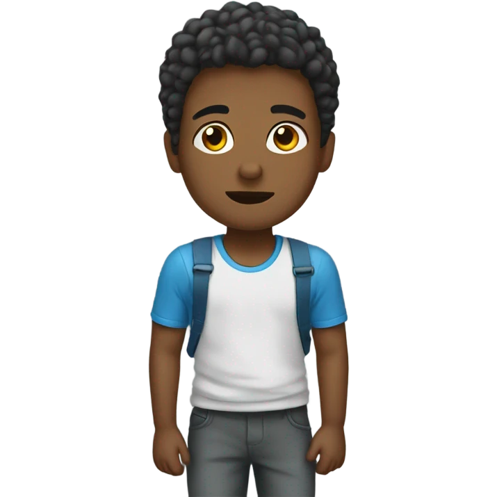 Boy layin down emoji