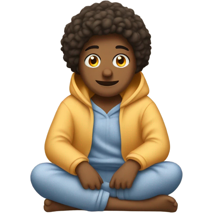 Person comfy emoji