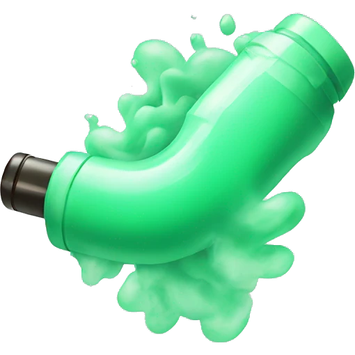 Mint vape emoji