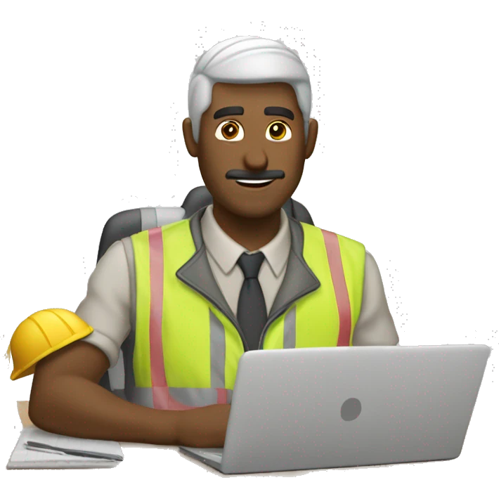 Alguien trabajando en un resta emoji