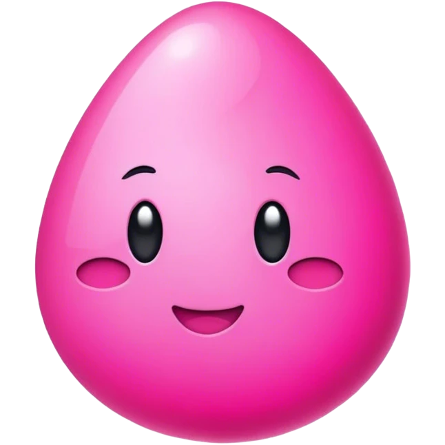 Pink  emoji
