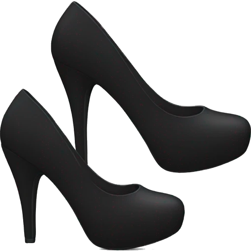 Black heels emoji