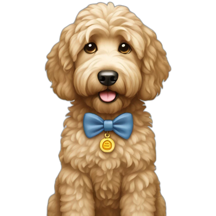corporate goldendoodle emoji