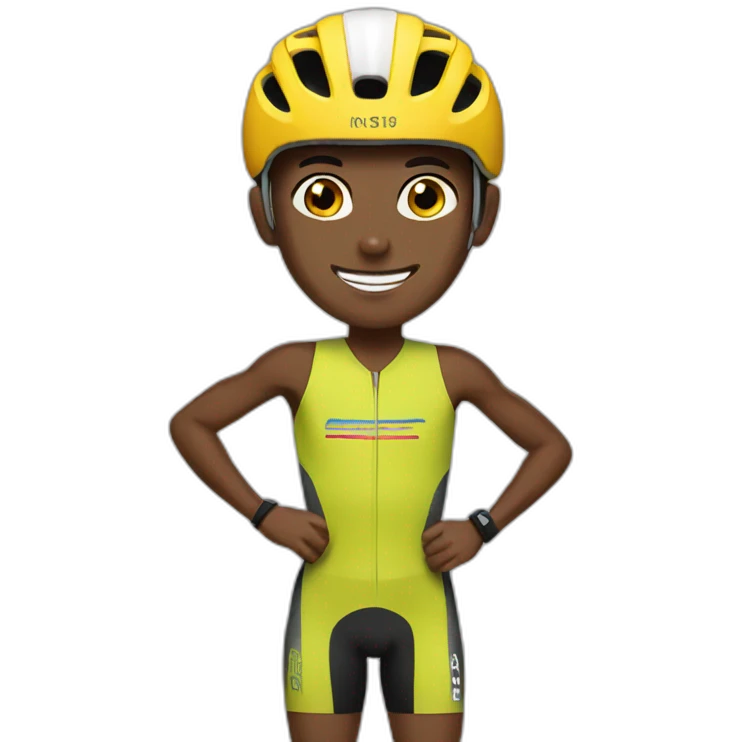 triathlete emoji